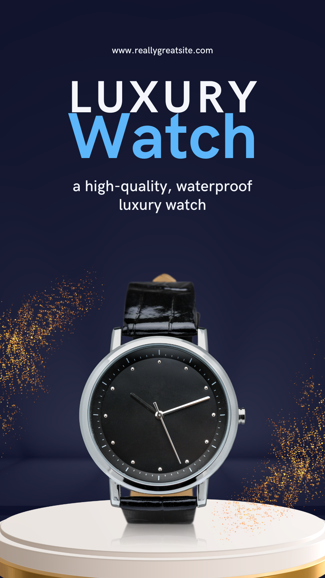 ad of an watch