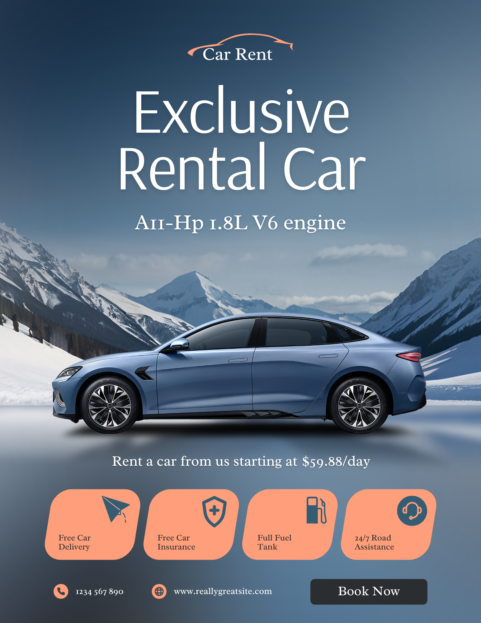 ad of car