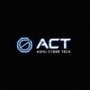 a name in the form of logo and in neon colour eith black back ground